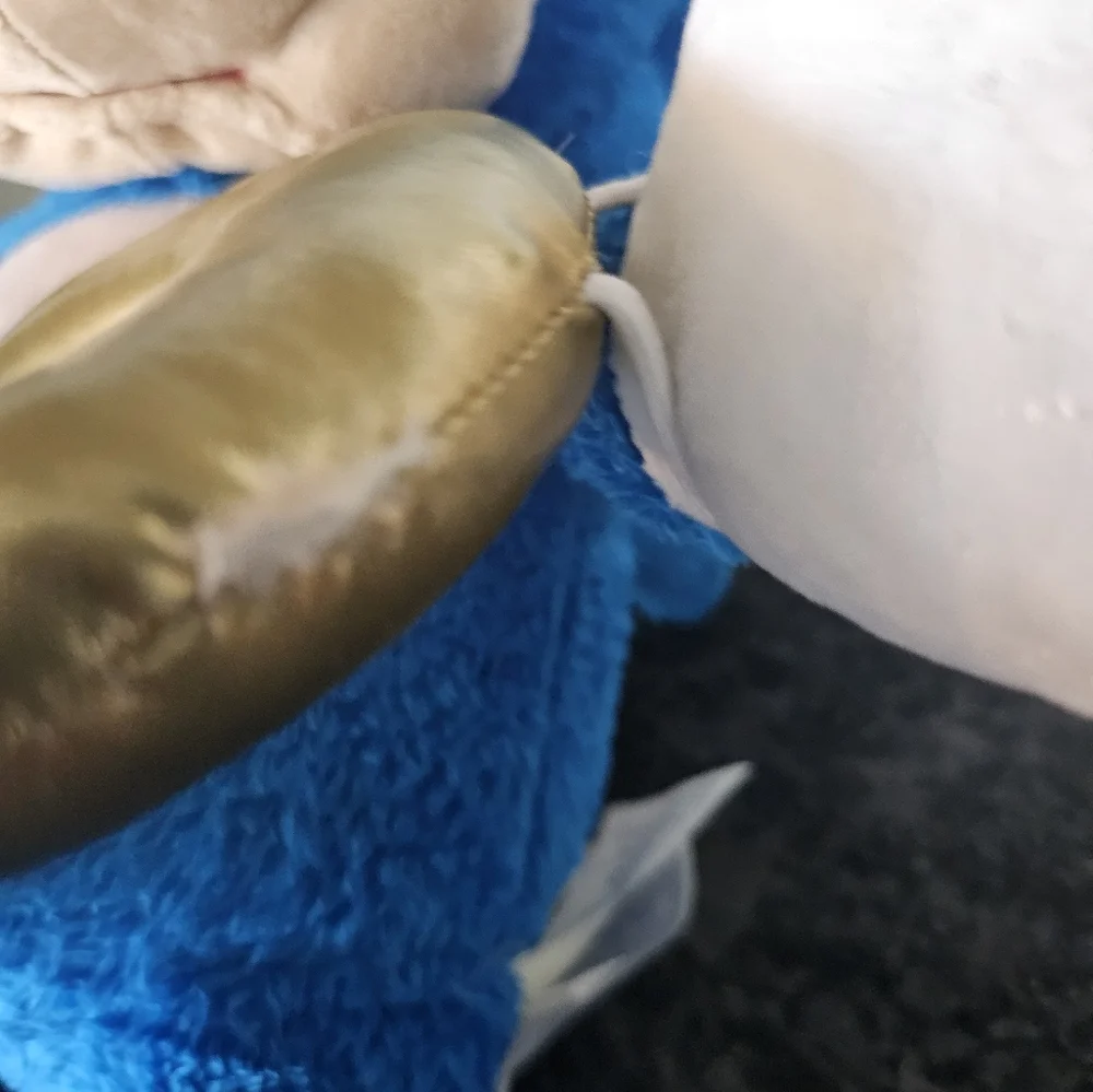 Build-A-Bear Sonic The Hedgehog‎ Movie 2019 Plush Gold Ring Broken Sound BAB